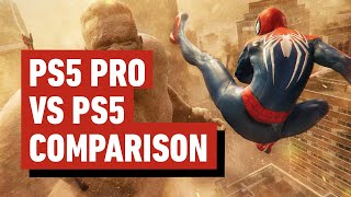 PS5 Pro vs PS5 Gameplay Comparison [upl. by Attenauqa914]