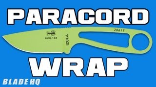 How to Cord Wrap the ESEE Izula Knife Tutorial [upl. by Casimire]