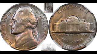 1954 s over d Jefferson Nickel RPM [upl. by Randal]