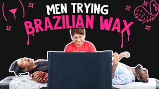 Men Trying Brazilian Wax  Ok Tested [upl. by Ilil]