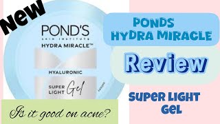 Ponds Hydra Miracle Superlight Gel 👍 GEL MOISTURIZER  Fareeha [upl. by Lodhia]