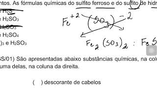 Sais e Óxidos Correção dos Exercícios Tema 4 [upl. by Shipman]