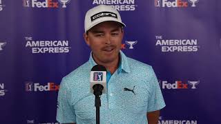 Rickie Fowler Friday Flash Interview 2024 The American Express [upl. by Elleb]