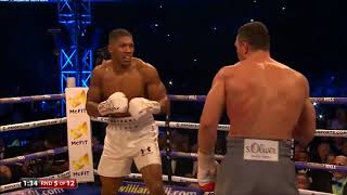 Round of 2017 Anthony Joshua vs Wladimir Klitschko  Round 5 [upl. by Aeslek]