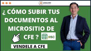 COMO SUBIR LICITACION AL MICROSITIO DE CFE [upl. by Oiratnom]