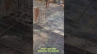 Foundation Slab नीव का स्लॅब slabsteel slabfoundation reinforcementwork [upl. by Jensen494]