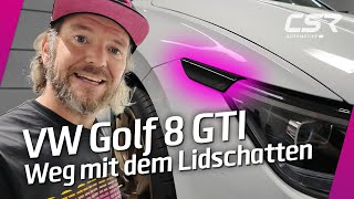 Scheinwerferblende für VW Golf 8 GTIㅣCSRAutomotive [upl. by Lanita875]