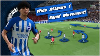 Fabian Hürzelerrs Brighton Tactics Recreated  EA FC 24 [upl. by Barret606]