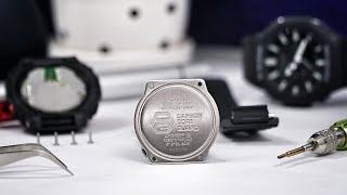 THE SLIMMEST GSHOCK WATCH  Whats inside the GA2100 Royal Carbon Oak watch [upl. by Janifer115]