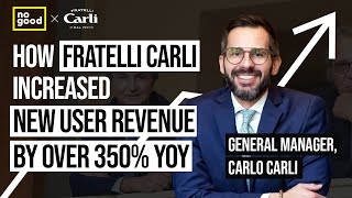 How Fratelli Carli Increased New User Revenue By Over 350 YoY [upl. by Airec167]