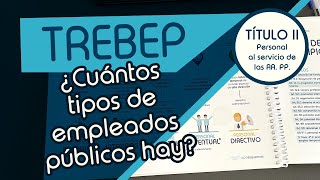 👨‍🎓 FUNCIONARIOS Carrera Interinos PERSONAL laboral y eventual ¿Y el PERSONAL DIRECTIVO TREBEP [upl. by Airdnola]