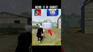 M249 X  Gadget 🔥 Best Weapon Combination  Fast Gloo Wall Destroy srikantaff [upl. by Persson]