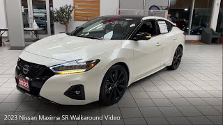 2023 Nissan Maxima SR Walkaround Video [upl. by Seibold]