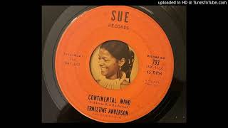 Ernestine Anderson  Continental Mind Sue 1963 [upl. by Nytsuj]