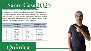 Santa Casa 2025  O experimento em que foi empregada a enzima urease foi o de número [upl. by Haletky243]