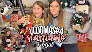 SCARTIAMO I REGALI CHE CI SIAMO FATTE LUNA ALLALTRA by wish 💫🎁 vlogmas4 [upl. by Faye]