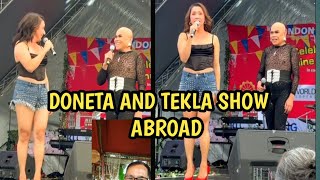 DONITA AND TEKLA SHOW ABROAD [upl. by Sarid]