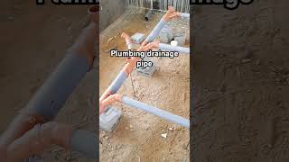 plumbing solutions drainage pipe installation [upl. by Loss]