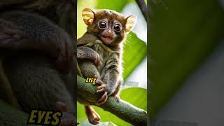 The Biggest Eyes Youve Ever Seen The TARSIER short shorts animals facts natures [upl. by Norton]