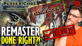 Our BRUTALLY Honest Pathfinder 2e Remaster Review Player Core [upl. by Akinar932]