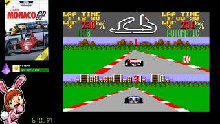 Super Monaco GP SMS  Full Playthrough [upl. by Anaujnas]