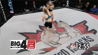 Female MMA fighters hit hard [upl. by Shirah]