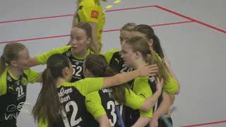 Highlights Svenska Superligan Dam Endre IF  IBK Lund Elit [upl. by Ladnek]