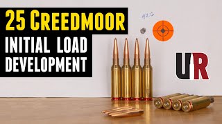 25 Creedmoor Initial Load Development [upl. by Wayolle]