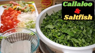 How to Make Jamaican Callaloo and SaltfishCallaloo RecipeHow to make CallalooChannesCooking [upl. by Nnylsia]