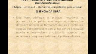 CONHECIMENTOS PEDAGÓGICOS  DEZ NOVAS COMPETÊNCIAS PARA ENSINAR  INTRODUÇÃO [upl. by Erdnaid238]