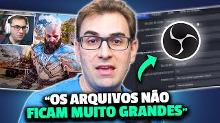 Como o BRKsEDU configura o OBS para GRAVAÇÃO DE GAMEPLAYS [upl. by Nnylsaj]