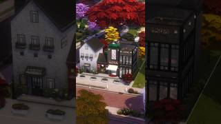 Sims 4 Restaurant  Sims house build no CC sims4 sims4nocc [upl. by Roeser883]