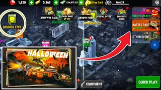 HARD MISSION 3797  NEW BATTLE PASS  HALLOWEEN 🎃 BEE 🐝 LANCHUR NEW SKIN UNLOCKED 🔓  BOSS MISSION [upl. by Ecyt]