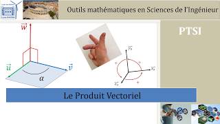 Le produit vectoriel en Sciences de lIngénieur PCSIPTSIMPSI [upl. by Ellimahs]