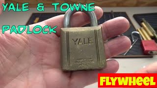 677 Antique Yale amp Towne Padlock [upl. by Trub]