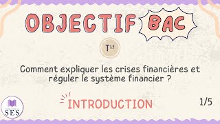 BAC Cours Crises Financières  Introduction [upl. by Anua395]