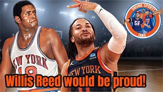 On the Anniversary of the Willis Reed Game 7 Jaylen Brunson overcomes injury to save the Knicks [upl. by Ahsienor314]