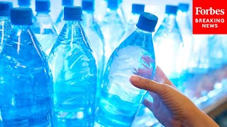 Bottled Water Contains Hundreds Of Thousands Of Potentially Toxic Tiny Plastics Study Finds [upl. by Anawqahs]