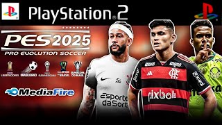 NOVO PÉS 2025 PS2 ISO DOWNLOAD 100 ATUALIZADO OUTUBRO  RUMO ESTRELADO AETHERSX2 PCSX2 PSP OPL✅ [upl. by Cortie]