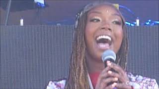 Brandy LIVE 2019 Up Close [upl. by Raffo]