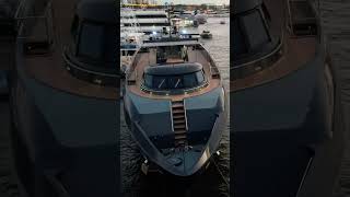 Drone footage of Fort Lauderdale Marina sunset [upl. by Mistrot]