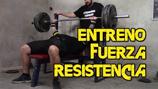 ENTRENAMIENTO DE FUERZA Y RESISTENCIA ENTRENAMIENTO PARA STRONGMAN [upl. by Donahue58]