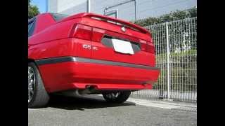 ALFA ROMEO 155 V6 Exhaust Sound [upl. by Kosey]