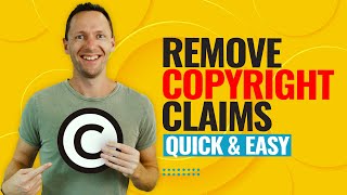 How to Remove Copyright Claims on YouTube Videos [upl. by Orna]