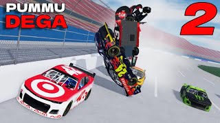 NASCAR Pummu Talladega Ai Crash Compilation 2 [upl. by Eedoj]