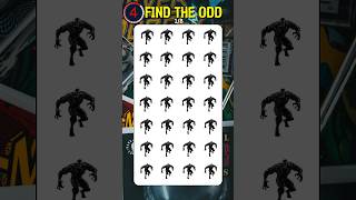 Can you find the odd Marvel Character marvel [upl. by Eimmat]