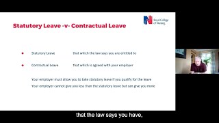 IEN live event Topic  Understanding statutory leave within the Independent Sector [upl. by Jozef]