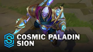 Cosmic Paladin Sion Skin Spotlight  PreRelease  PBE Preview  League of Legends [upl. by Bridwell]