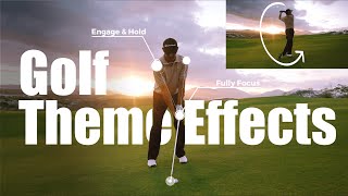 Golf Theme Effects  Filmora Creator Academy [upl. by Odetta]