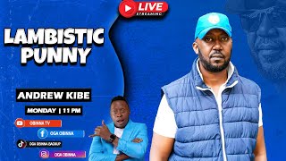 OBINNA SHOW LIVE LAMBISTIC PUNNY ANDREW KIBE [upl. by Algie]